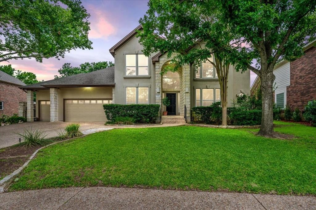 View 8126 Bottlebrush Dr in Jester Point 8126 Bottlebrush Dr - front exterior - Luxury home in Jester Point, Austin, TX