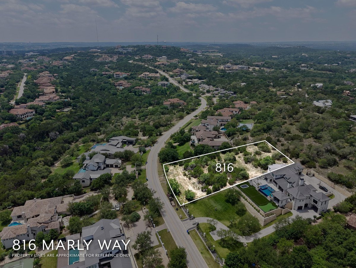 View 816 Marly Way in Seven Oaks Sec 05 816 Marly Way - front exterior - Luxury lot in Seven Oaks Sec 05, Austin, TX