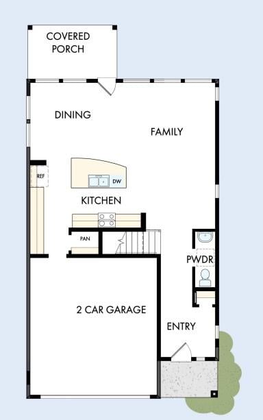 Living area at 816 Venus Cir Unit #90 - 3 bed 2 bath home