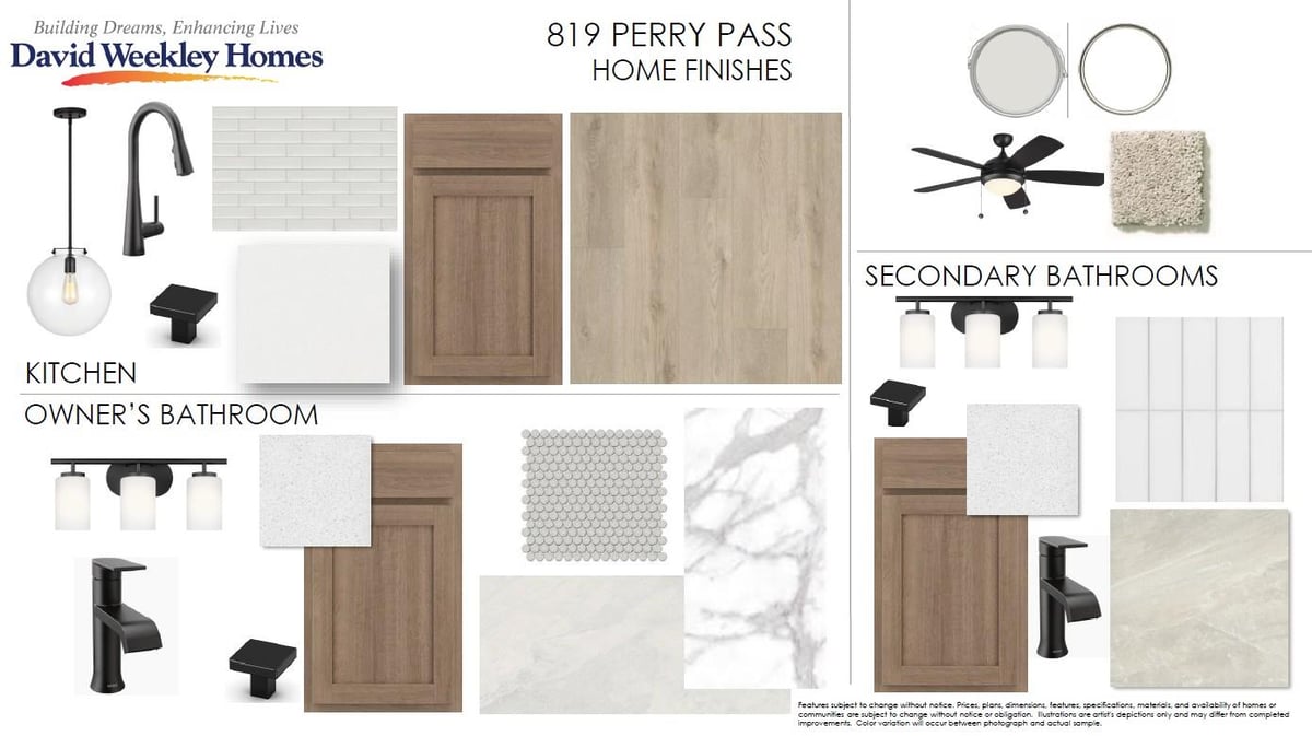 Primary bedroom at 819 Perry Pass Unit #45 - 4 bed 3 bath home