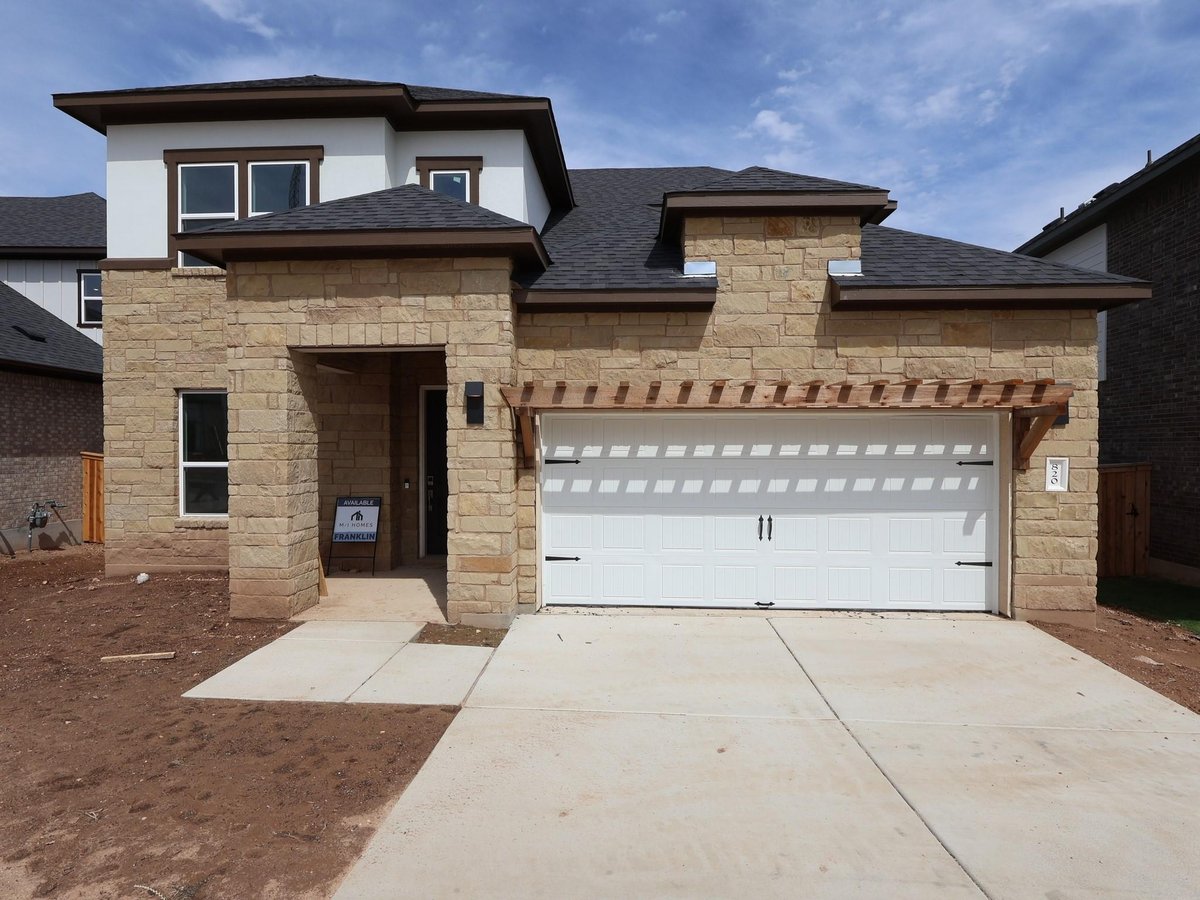 View 820 Purmela St in Edgewood 820 Purmela St - front exterior - Luxury home in Edgewood, Leander, TX