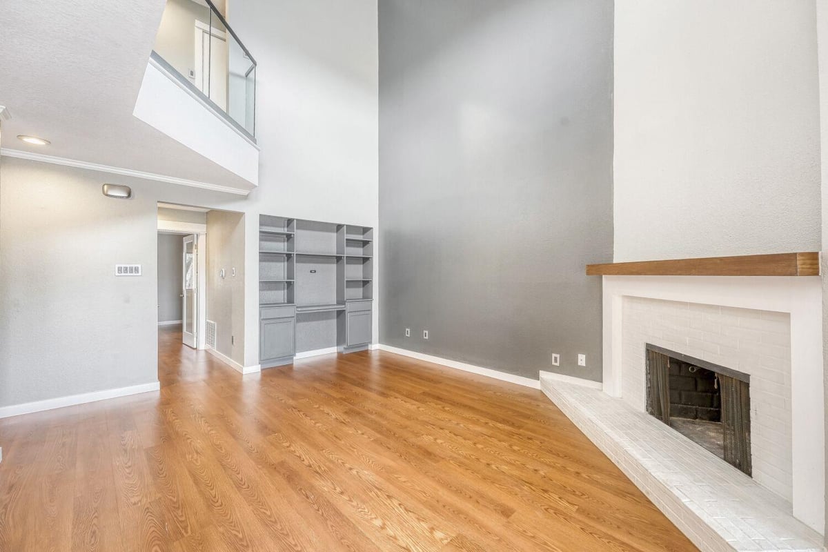 Primary bedroom at 8200 Neely Dr Unit #214 - 2 bed 2 bath home