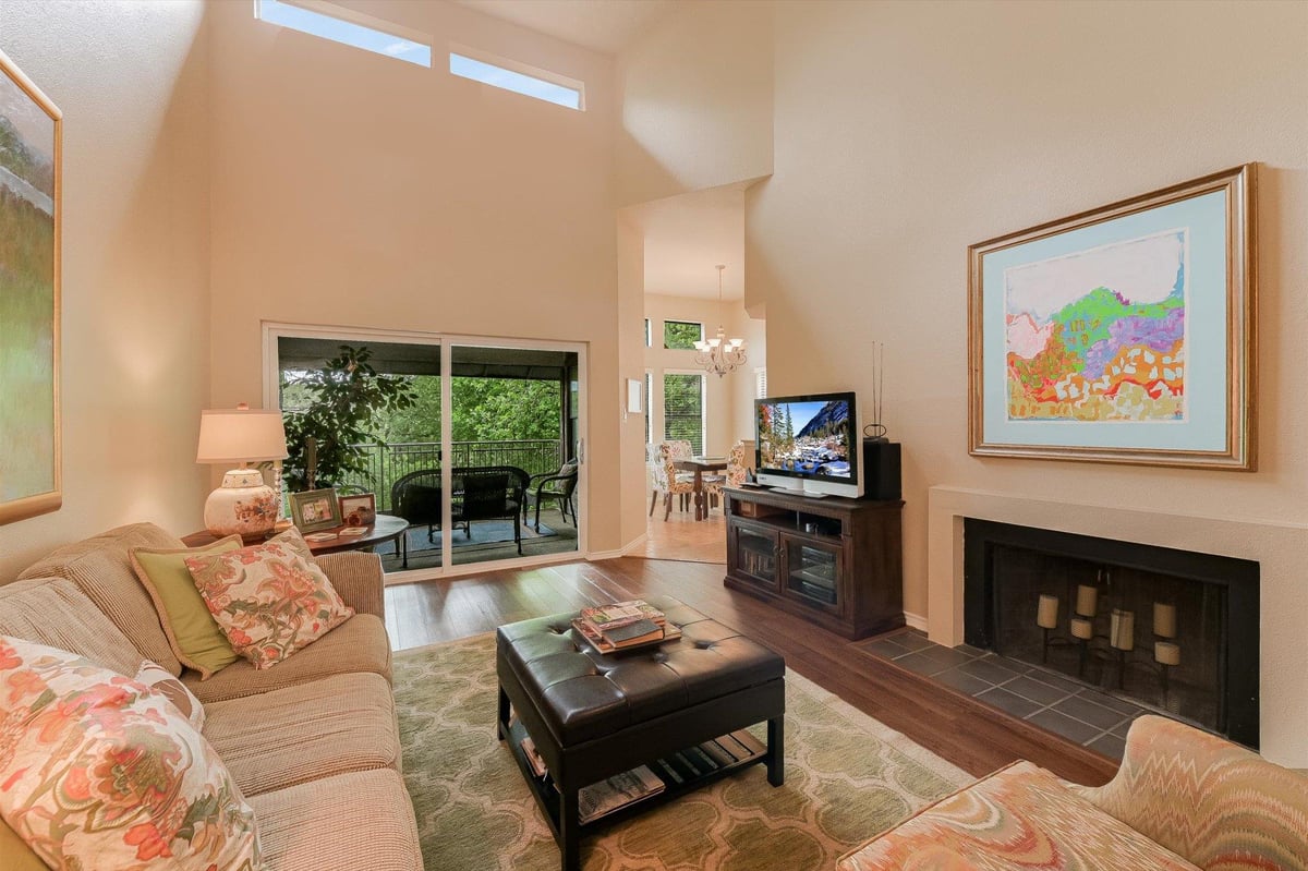 Primary bedroom at 8200 Neely Dr Unit #242 - 2 bed 2 bath home