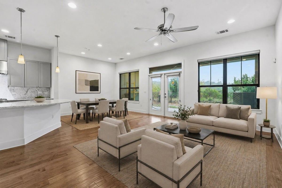 Kitchen at 8200 Southwest Pkwy Unit #302 - 2 bed 2 bath home
