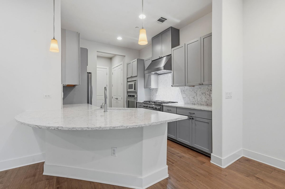Primary bedroom at 8200 Southwest Pkwy Unit #302 - 2 bed 2 bath home