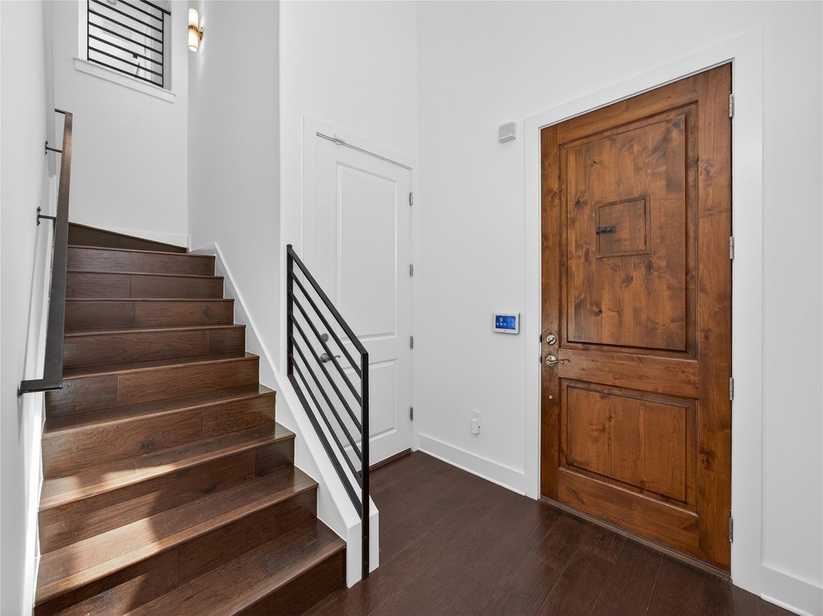 Primary bedroom at 8200 Southwest Pkwy Unit #321 - 3 bed 2 bath home