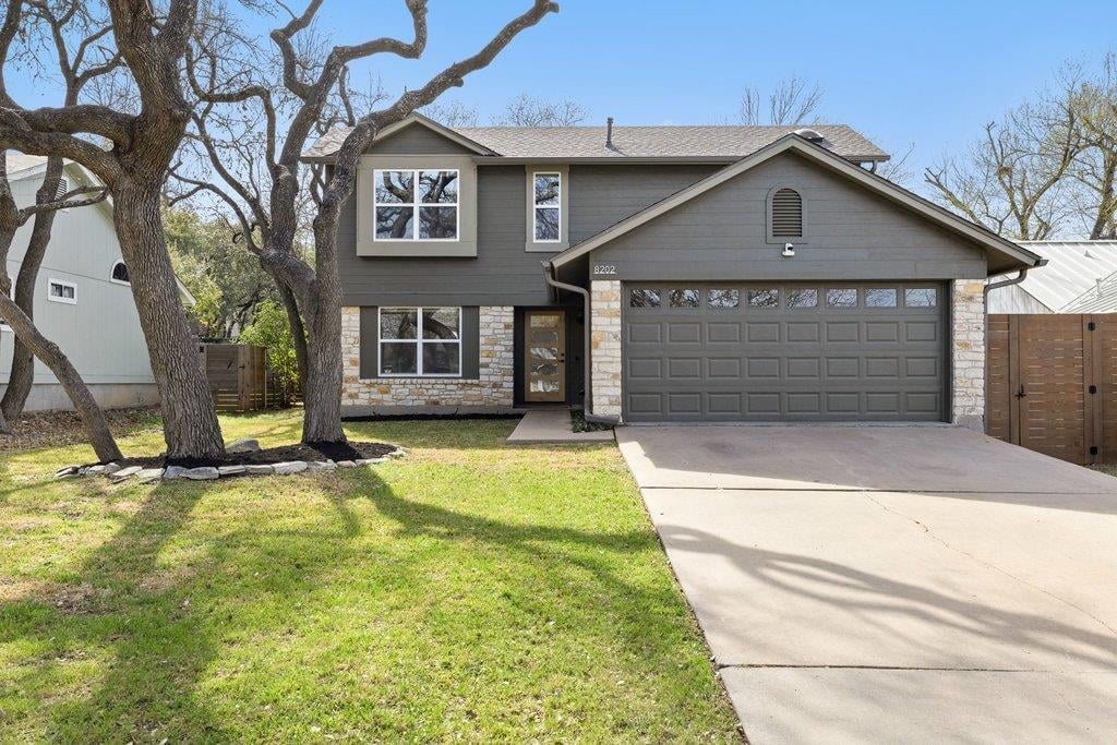 View 8202 Cache DR in Maple Run Sec 05-A 8202 Cache DR - front exterior - Luxury home in Maple Run Sec 05-A, Austin, TX