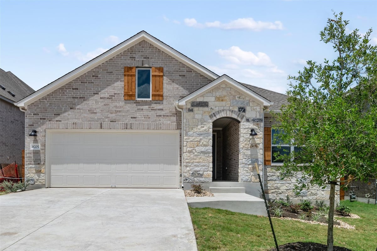 View 8205 Grenadier Dr in Provence 8205 Grenadier Dr - front exterior - Luxury home in Provence, Austin, TX
