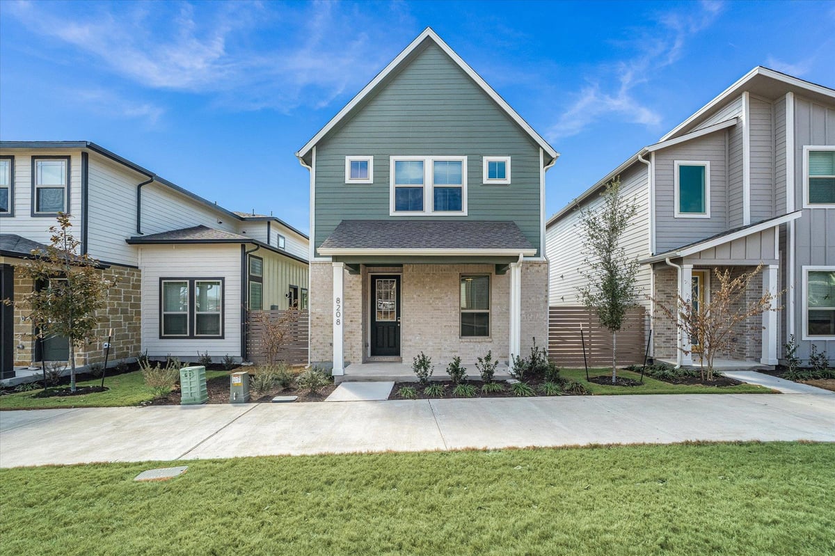 View 8208 Springsteen DR in Ep Residential Condos 8208 Springsteen DR - front exterior - Luxury home in Ep Residential Condos, Austin, TX