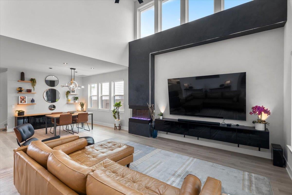 Living area at 8208 Thelma Jean Dr - 4 bed 3 bath home