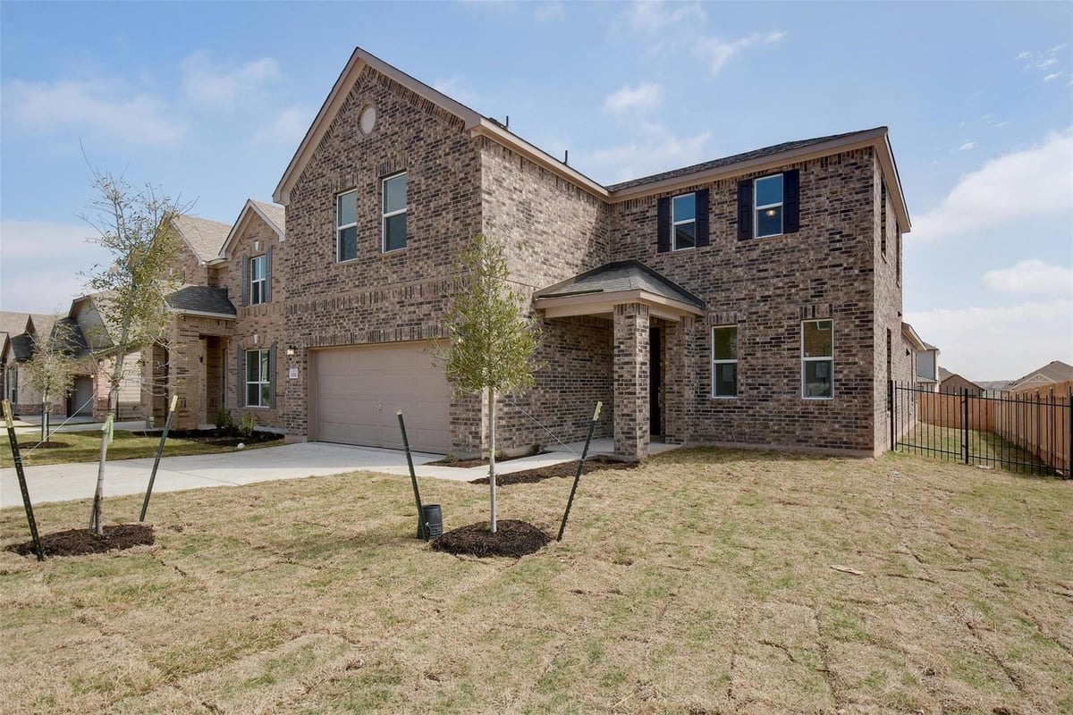 View 8211 Philbrook Dr in McKinney Crossing 8211 Philbrook Dr - front exterior - Luxury home in McKinney Crossing, Austin, TX