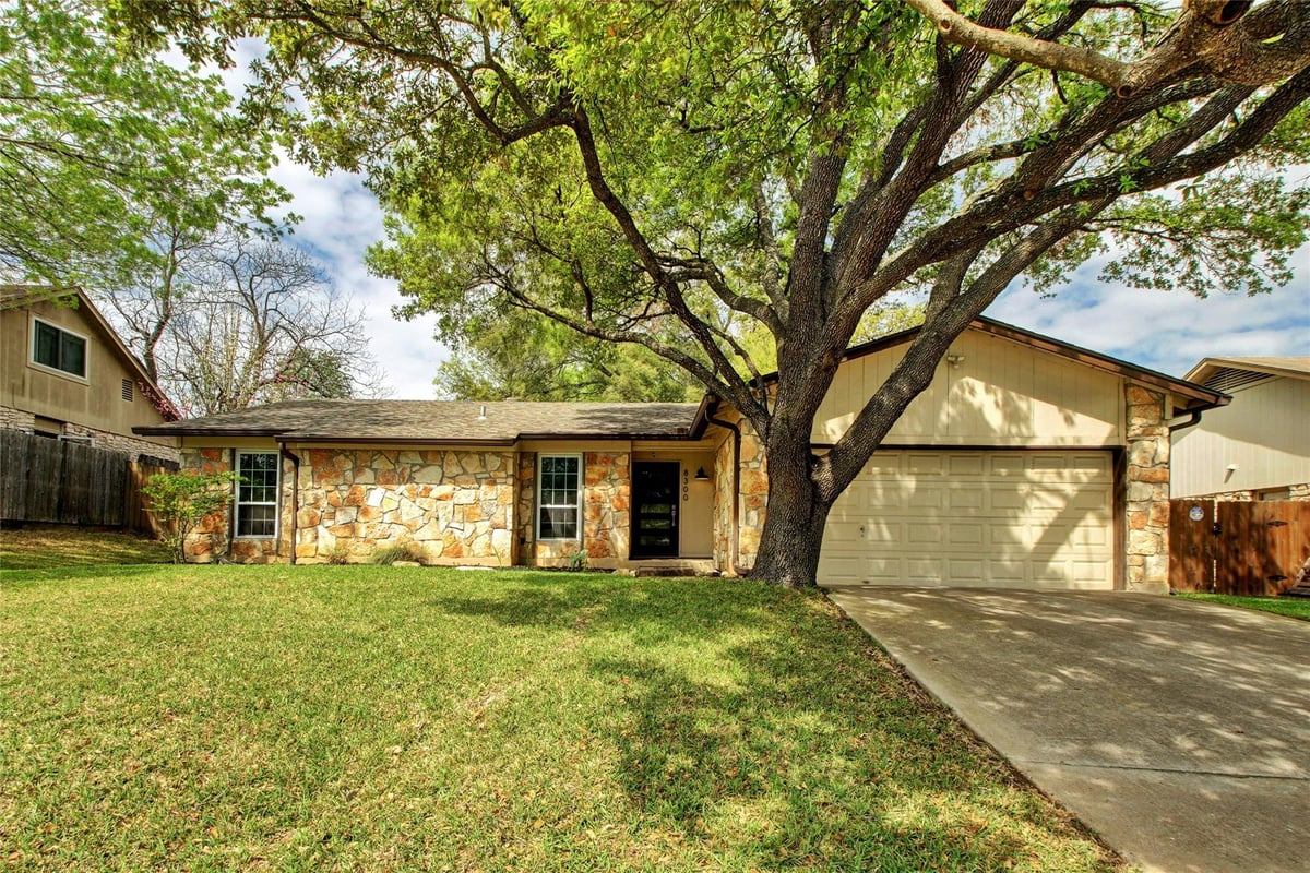 View 8300 Alabama DR in Shiloh Ph 02 Sec 01 Amd 8300 Alabama DR - front exterior - Luxury home in Shiloh Ph 02 Sec 01 Amd, Austin, TX