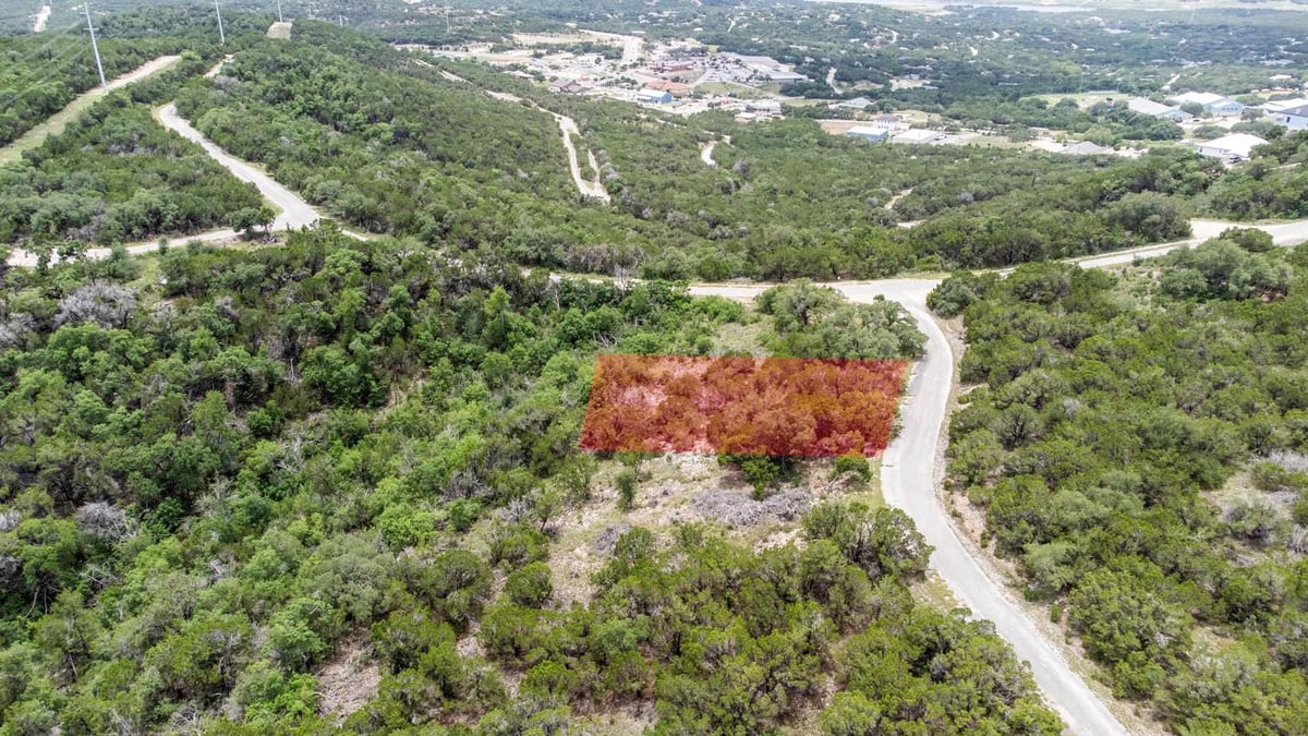 View 8303 Angus Trl in Bar-K Ranches Plat 4 8303 Angus Trl - front exterior - Luxury lot in Bar-K Ranches Plat 4, Lago Vista, TX