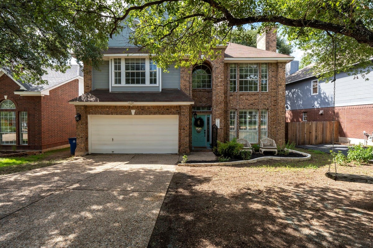 View 8306 Nairn Dr in Maple Run Sec 09 8306 Nairn Dr - front exterior - Luxury home in Maple Run Sec 09, Austin, TX