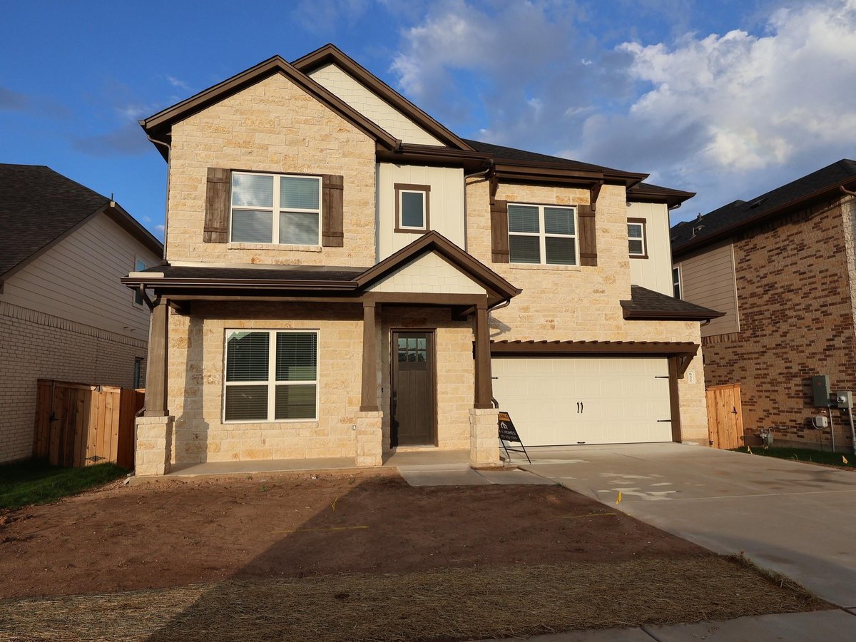 View 832 Purmela ST in Edgewood 832 Purmela ST - front exterior - Luxury home in Edgewood, Leander, TX