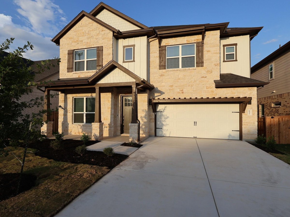View 832 Purmela ST in Edgewood 832 Purmela ST - front exterior - Luxury home in Edgewood, Leander, TX