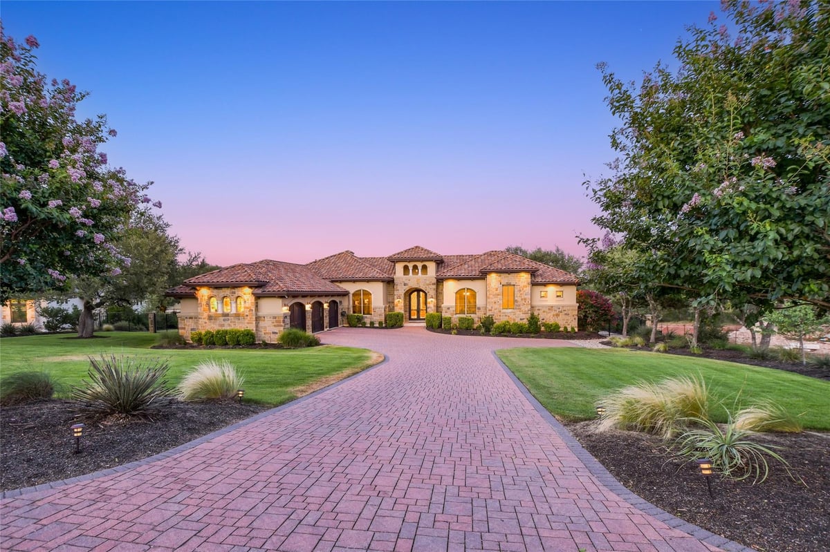 View 8321 Verde Mesa CV in Belvedere Ph 03 8321 Verde Mesa CV - front exterior - Luxury home in Belvedere Ph 03, Austin, TX