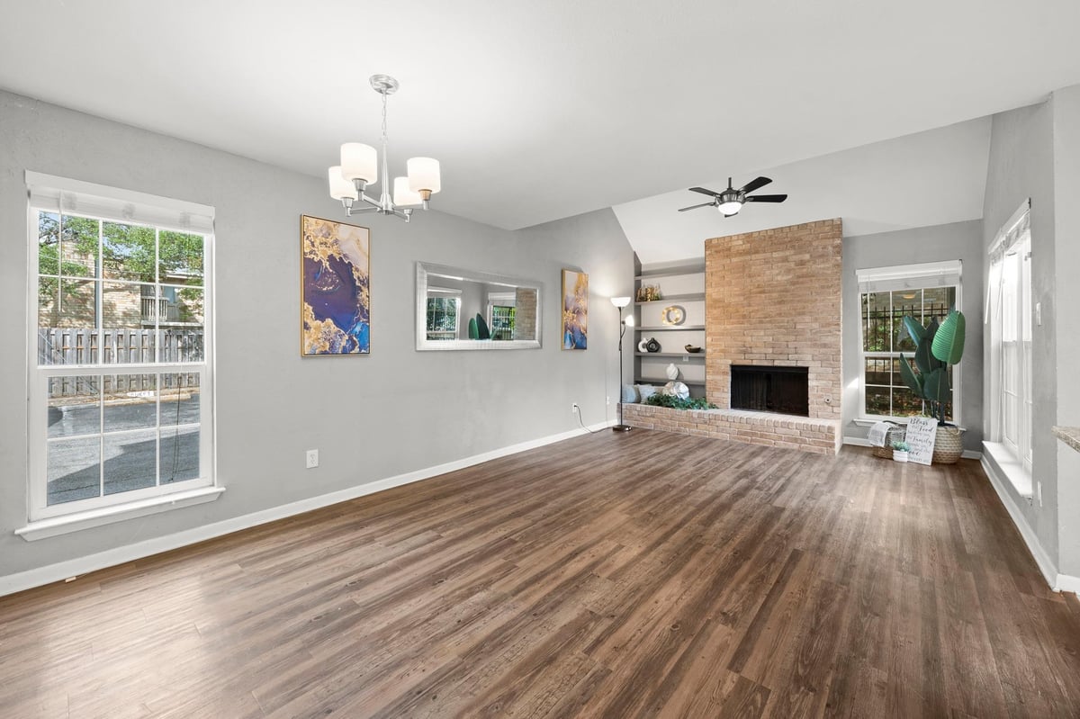 Living area at 8330 Fathom Cir Unit #501 - 2 bed 2 bath home