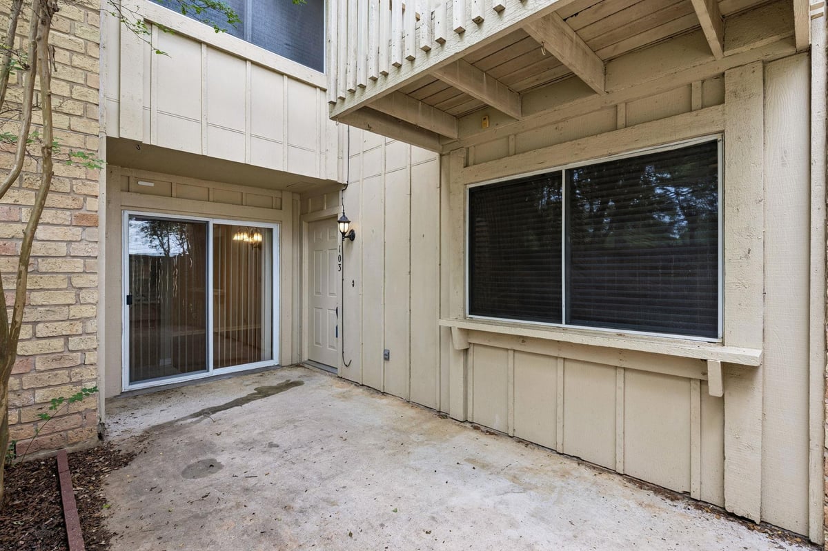 Primary bedroom at 8340 Fathom Cir Unit #103 - 2 bed 1 bath home