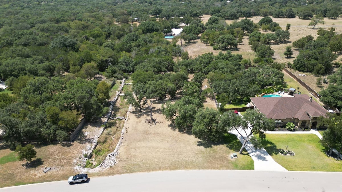 View 8378 Spring Creek Loop in Spring Crk 8378 Spring Creek Loop - front exterior - Luxury lot in Spring Crk, Salado, TX