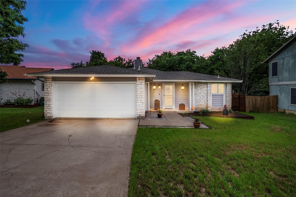 View 8404 Hornet Dr in Maple Run Sec 02-A 8404 Hornet Dr - front exterior - Luxury home in Maple Run Sec 02-A, Austin, TX