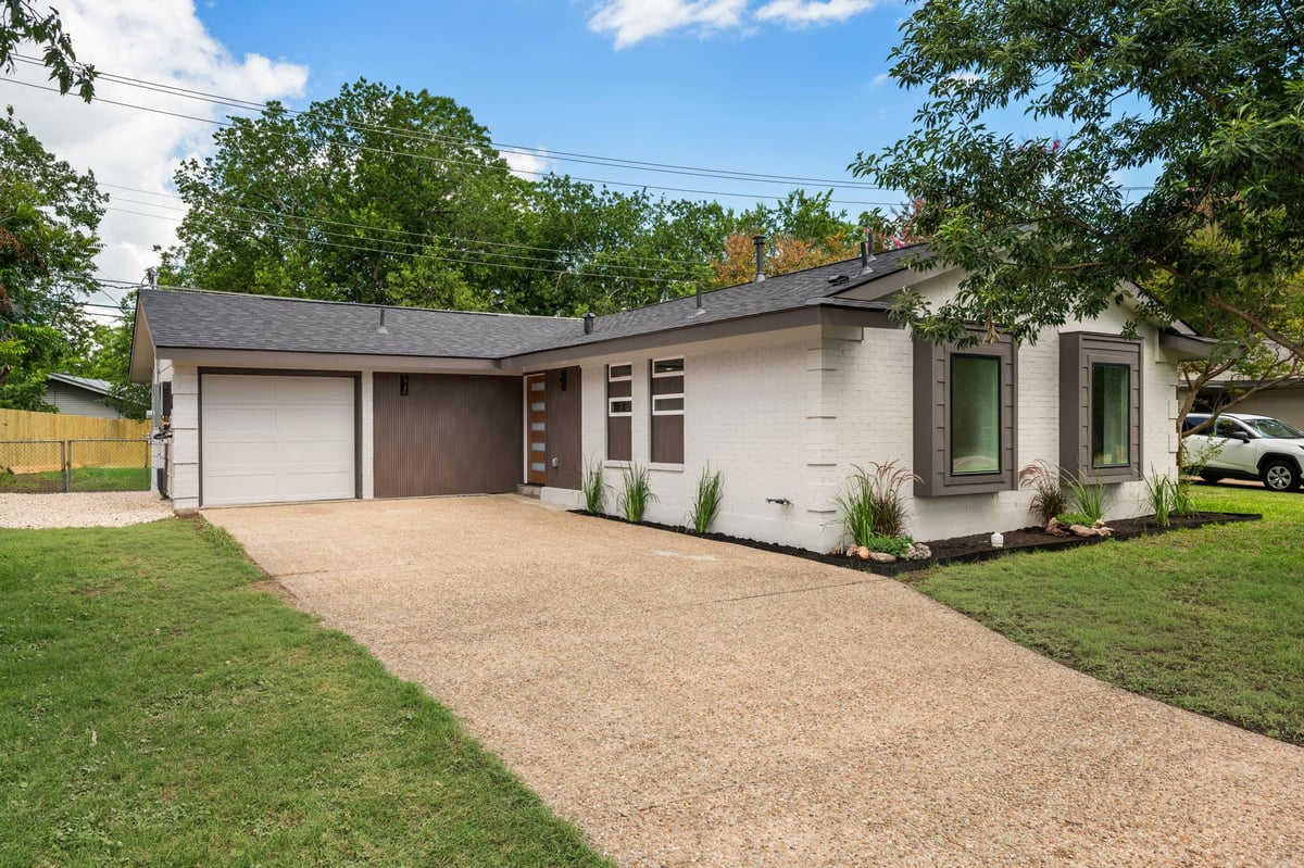 View 8411 Kimble CV in Wooten Terrace Sec 01 8411 Kimble CV - front exterior - Luxury home in Wooten Terrace Sec 01, Austin, TX