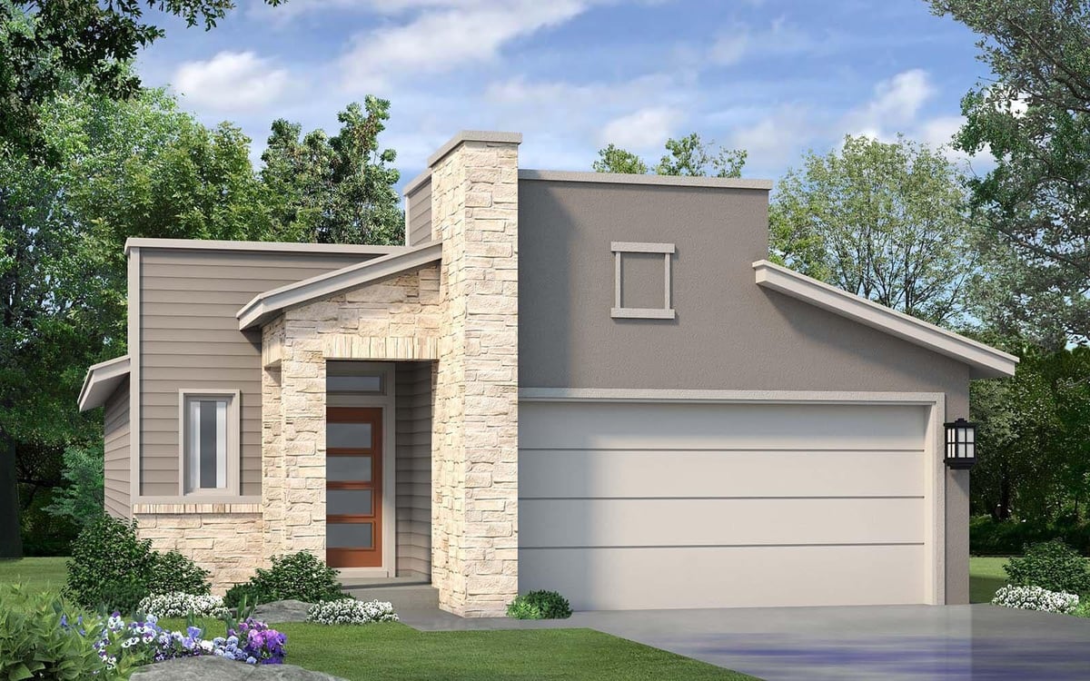 8413 Cottage Rose Dr - front exterior - Luxury home in Addison, Austin, TX