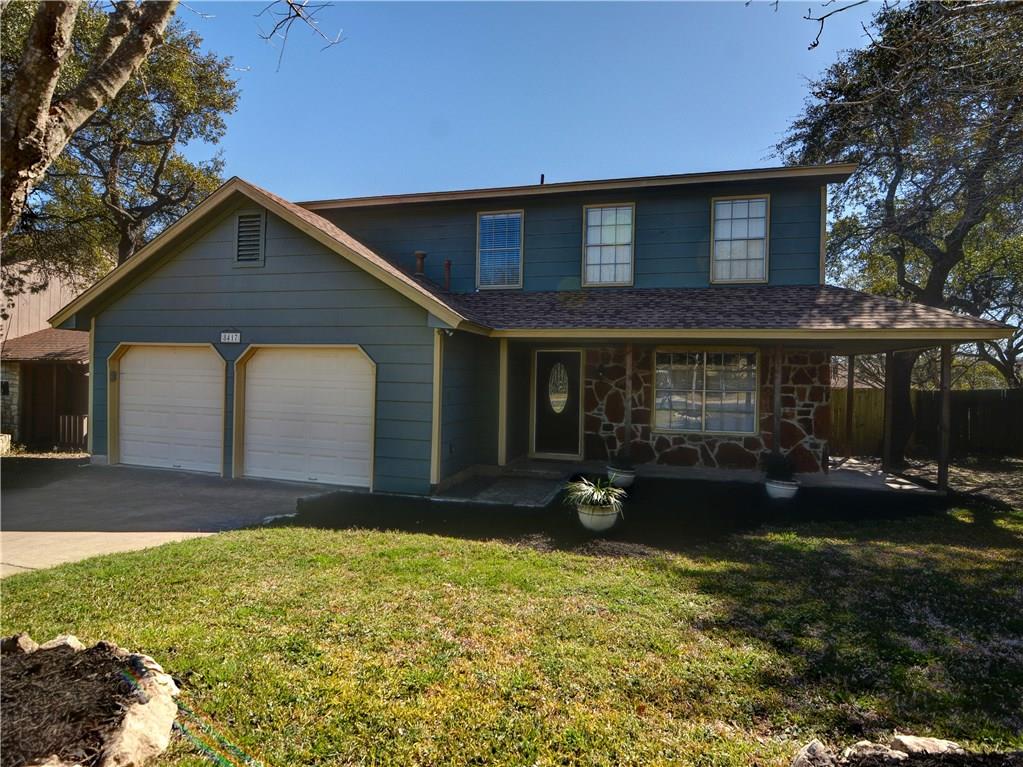 View 8417 Selway Dr in Windmill Run Sec 02-A 8417 Selway Dr - front exterior - Luxury home in Windmill Run Sec 02-A, Austin, TX