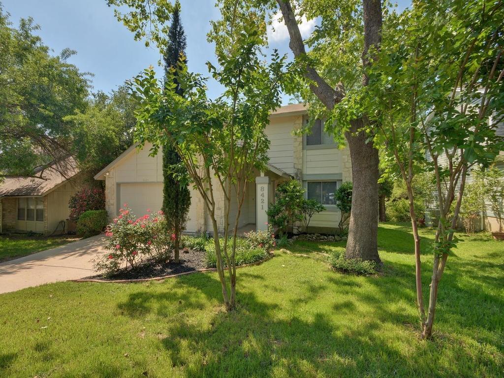 View 8421 Spring Valley DR in Windmill Run Sec 02-A 8421 Spring Valley DR - front exterior - Luxury home in Windmill Run Sec 02-A, Austin, TX