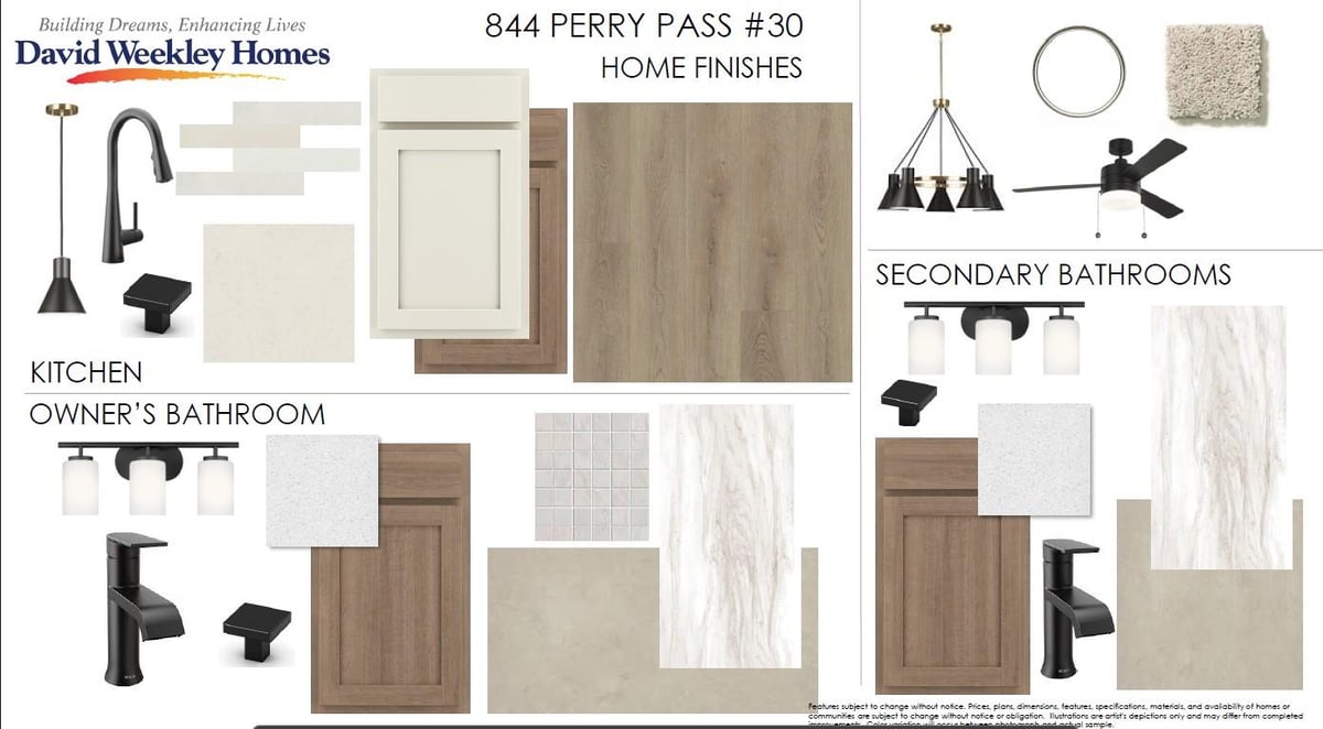 Primary bedroom at 844 Perry Pass Unit #30 - 3 bed 2 bath home