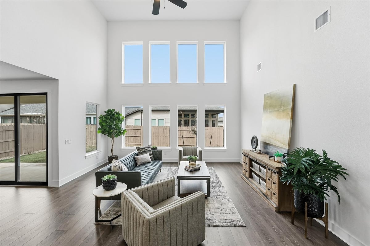 Living area at 8500 Picnic House Path - 4 bed 3 bath home
