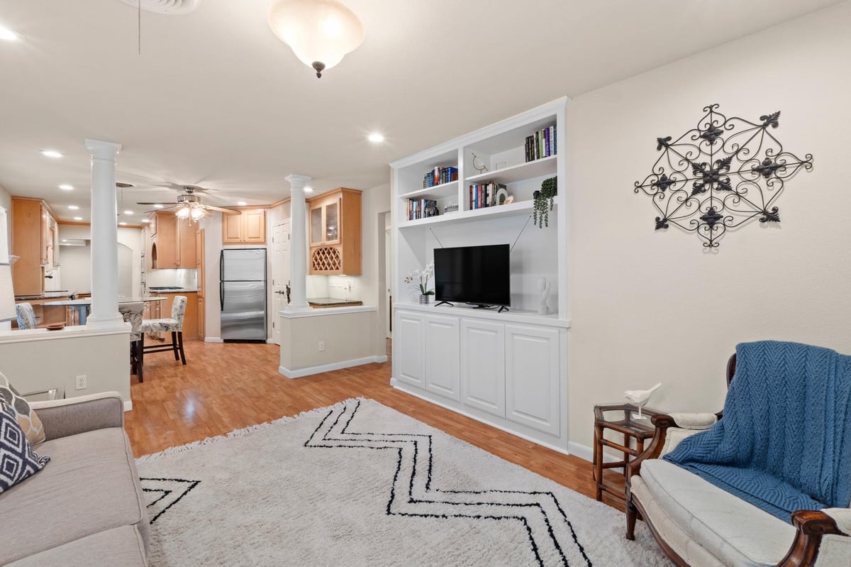 Primary bedroom at 8501 Kromer St - 3 bed 2 bath home