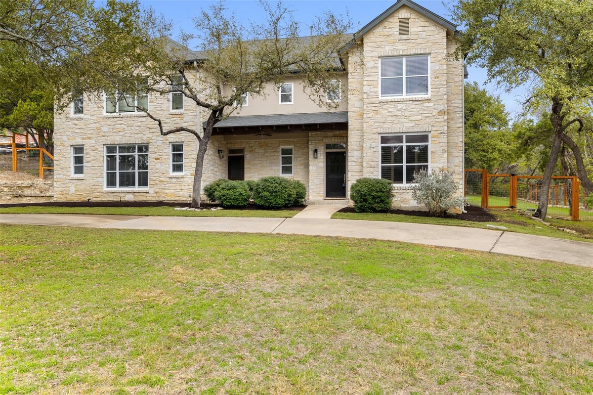 View 8504 Long Canyon Dr in Long Canyon Ph 01-A 8504 Long Canyon Dr - front exterior - Luxury home in Long Canyon Ph 01-A, Austin, TX