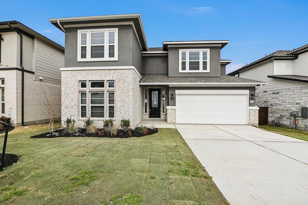 View 8505 Grenadier DR in Provence 8505 Grenadier DR - front exterior - Luxury home in Provence, Austin, TX