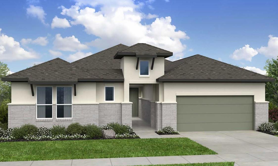 View 8508 Ambergill Ct in Easton Park 8508 Ambergill Ct - front exterior - Luxury home in Easton Park, Austin, TX