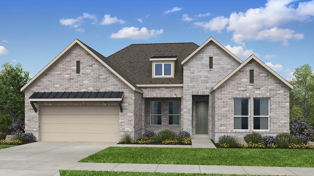 View 8512 Ambergill Ct in Easton Park 8512 Ambergill Ct - front exterior - Luxury home in Easton Park, Austin, TX
