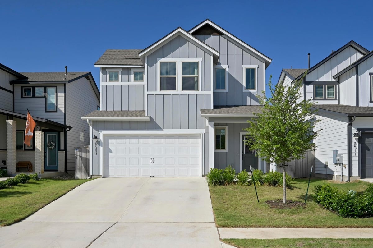 8513 Cottage Rose Dr - front exterior - Luxury home in Addison, Austin, TX