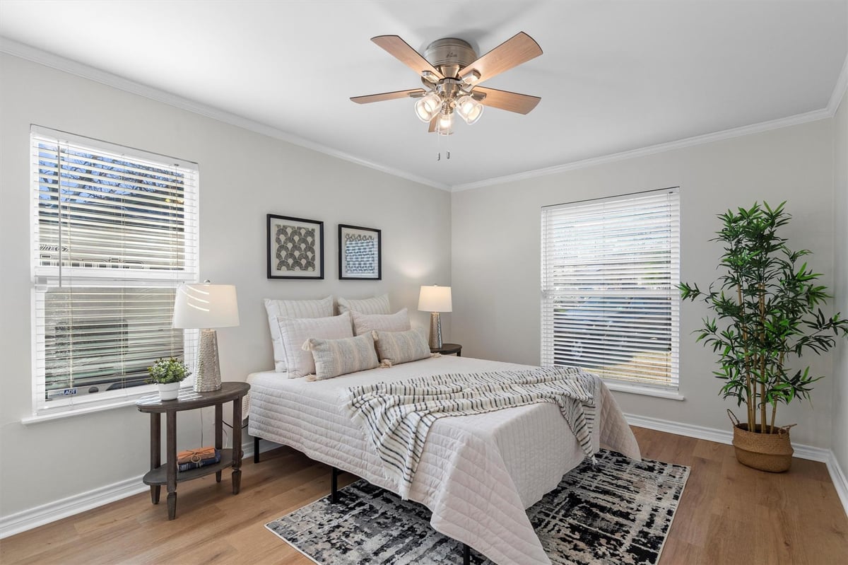 Primary bedroom at 8515 Spearman Dr - 3 bed 1 bath home
