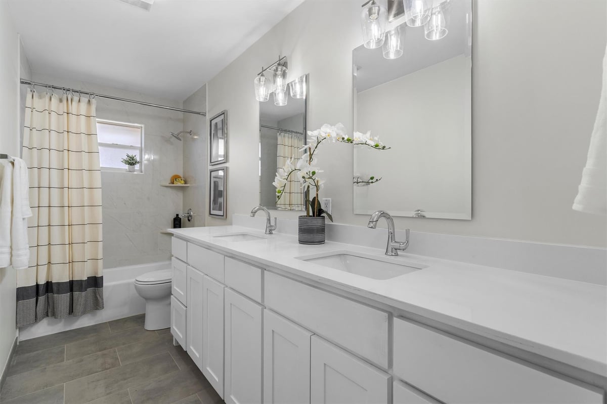Bathroom at 8515 Spearman Dr - 3 bed 1 bath home