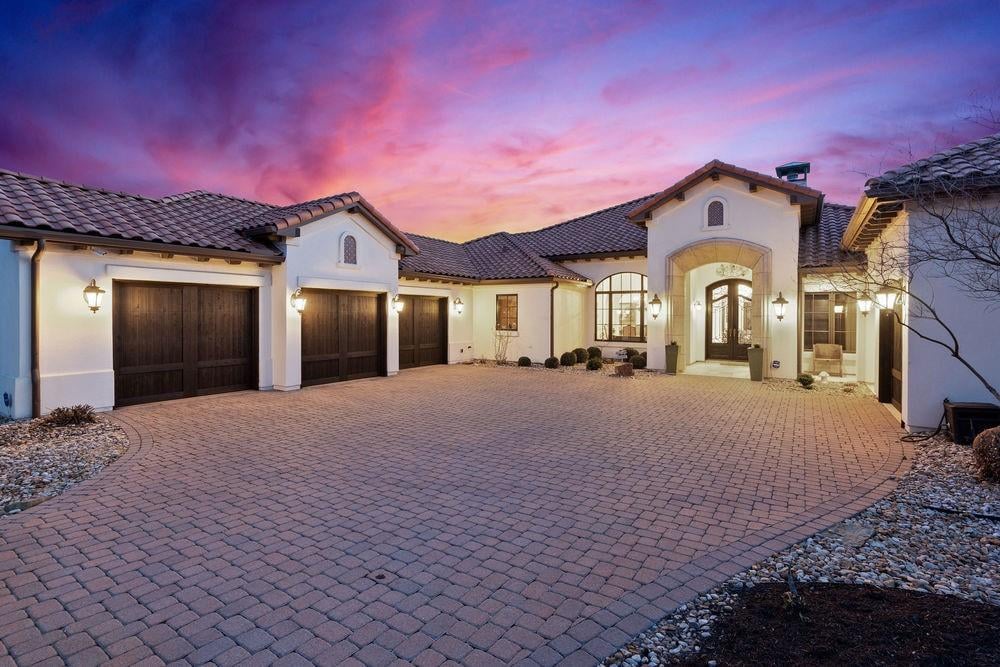 View 8516 Bellancia DR in Belvedere Ph 04 8516 Bellancia DR - front exterior - Luxury home in Belvedere Ph 04, Austin, TX