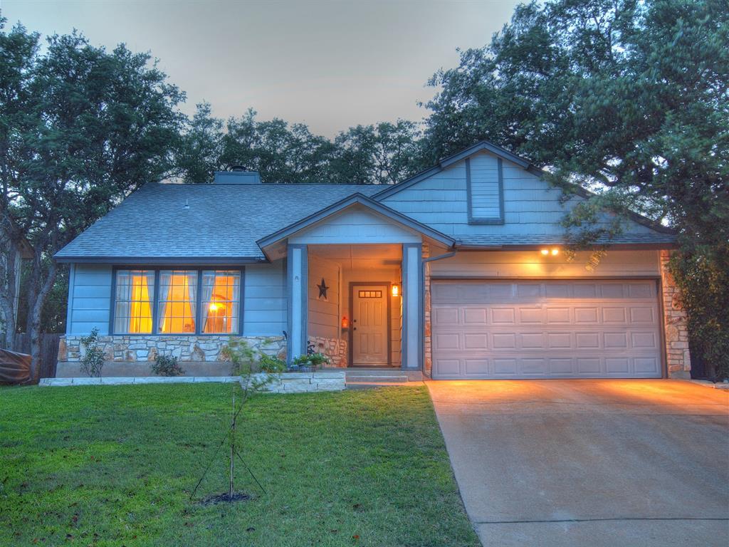 View 8522 RED WILLOW Dr in Windmill Run Sec 02-A 8522 RED WILLOW Dr - front exterior - Luxury home in Windmill Run Sec 02-A, Austin, TX