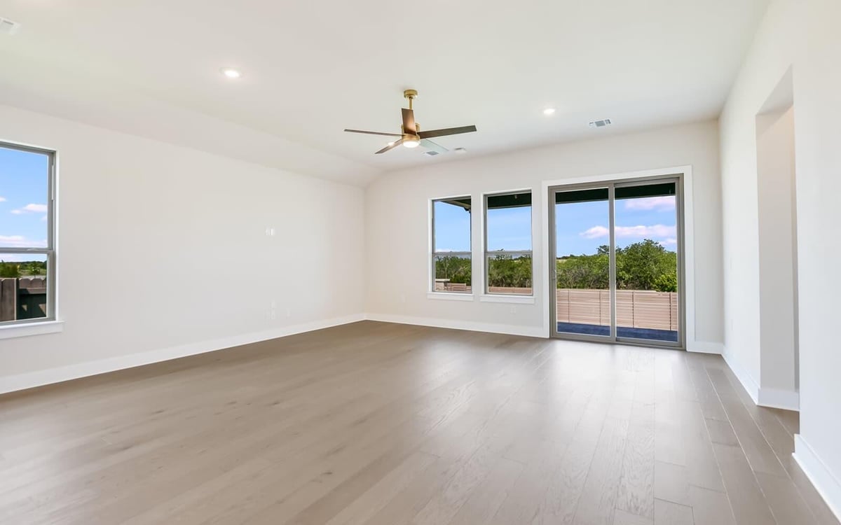Primary bedroom at 8601 Aracari Cv - 3 bed 3 bath home