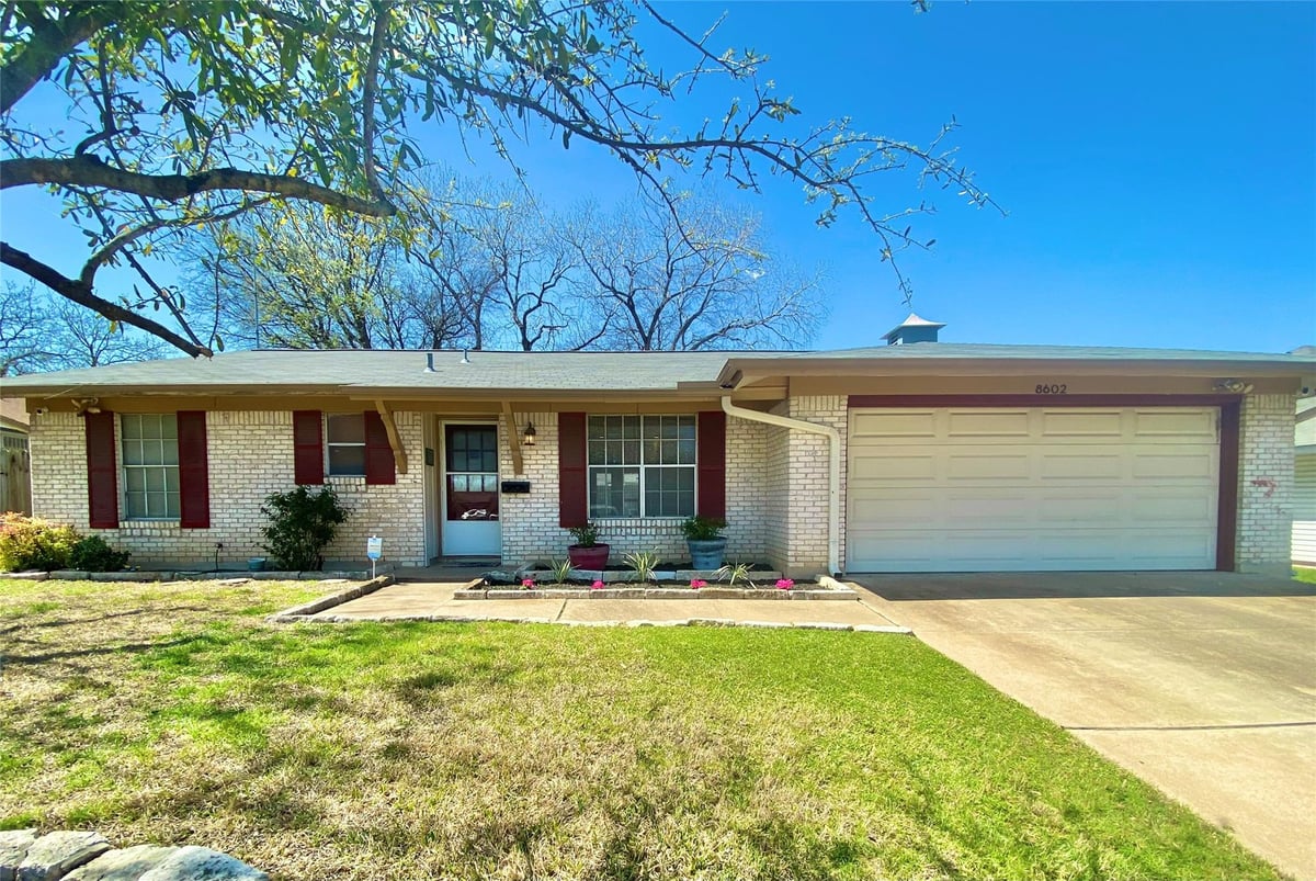 View 8602 Colonial DR in Wooten Village Sec 06 8602 Colonial DR - front exterior - Luxury home in Wooten Village Sec 06, Austin, TX