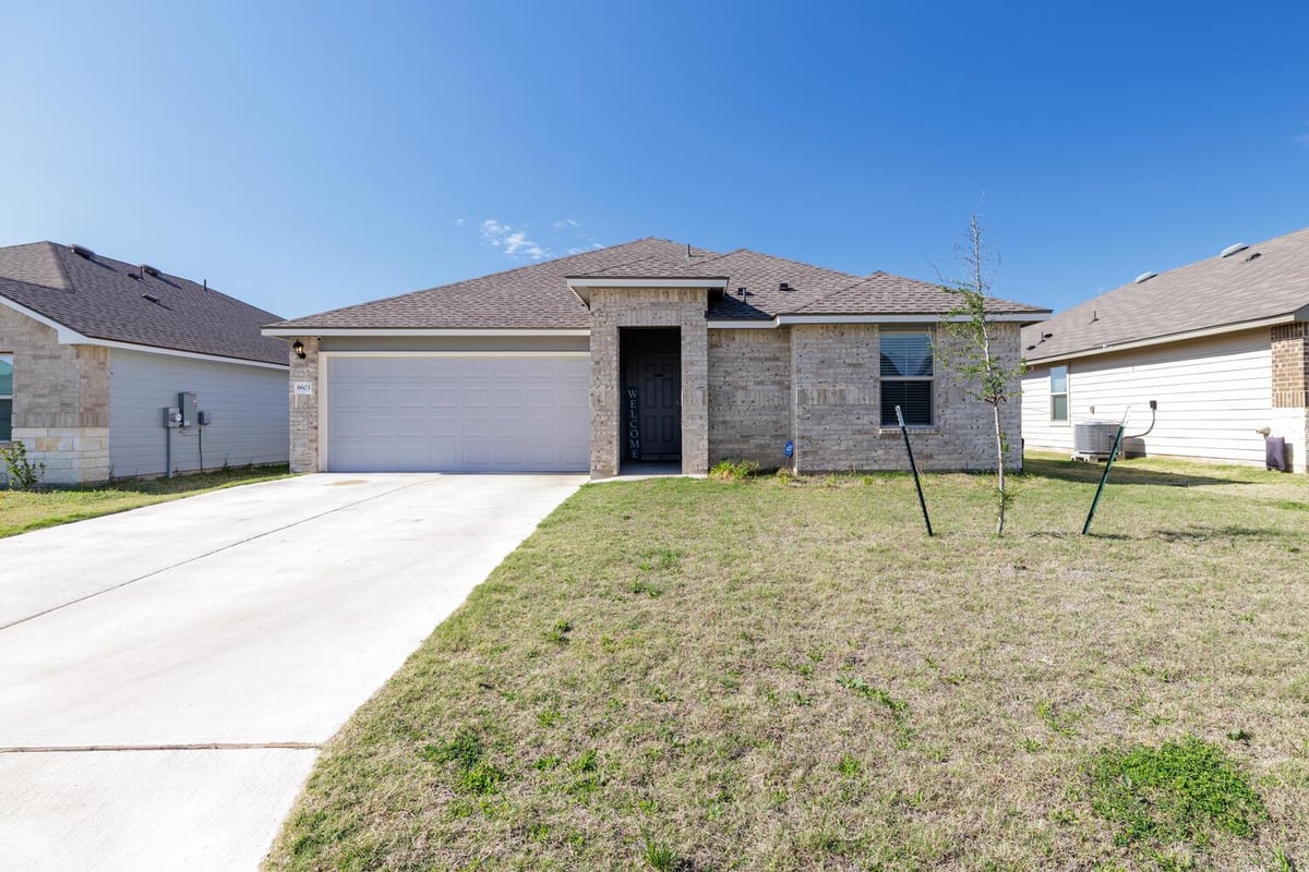 Living area at 8603 Brahma Plains Rd - 3 bed 2 bath home