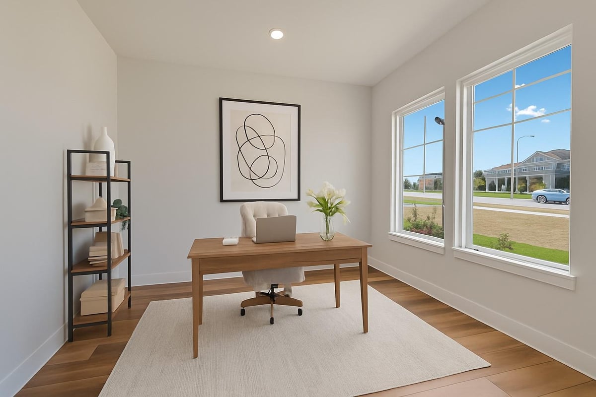 Living area at 8606  Dongan Dr - 4 bed 3 bath home