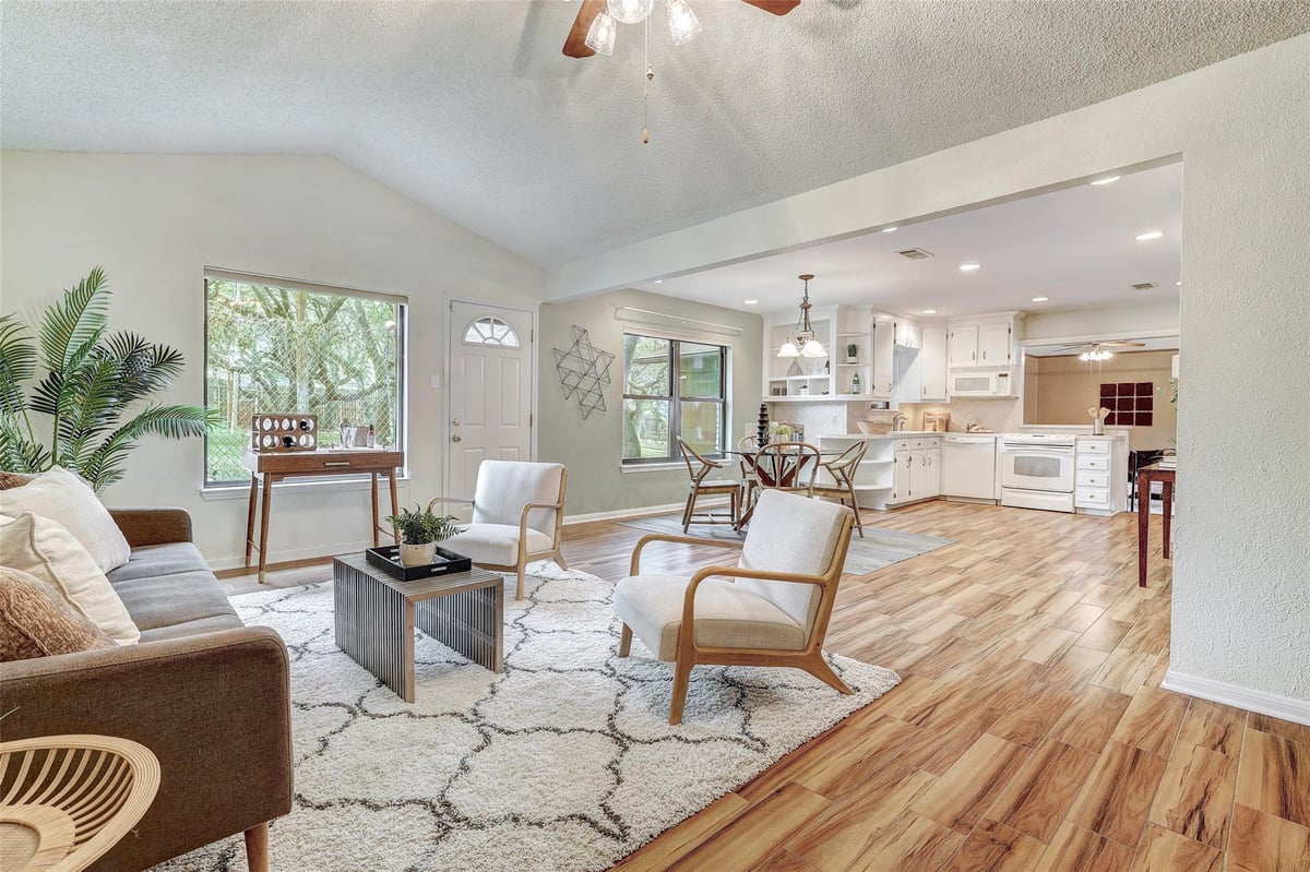 Kitchen at 8606 Thunderbird Rd Unit #A & B - 4 bed 3 bath home