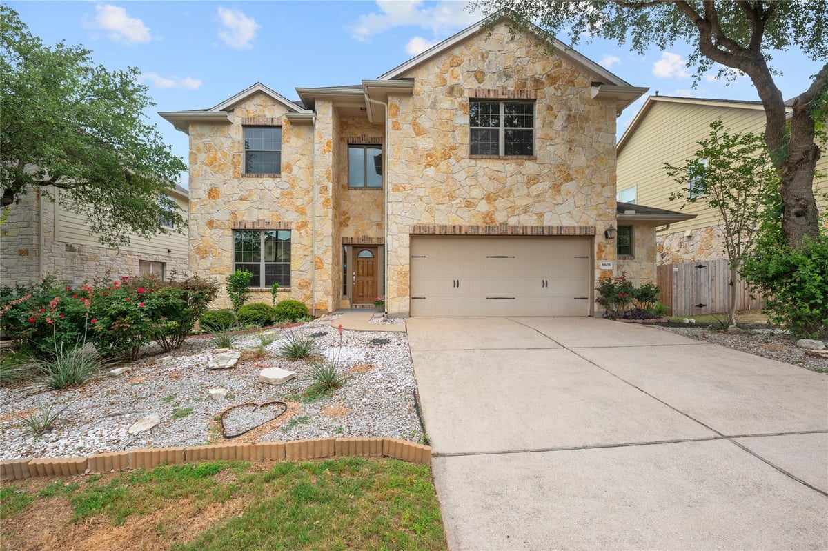 View 8608 Alophia DR in Meridian Sec C Ph 03 8608 Alophia DR - front exterior - Luxury home in Meridian Sec C Ph 03, Austin, TX