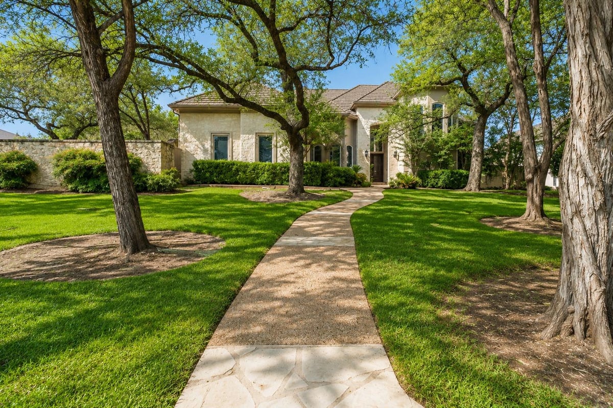 8616 Mendocino Dr - front exterior - Luxury home in Barton Creek Sec G Phs 1, Austin, TX