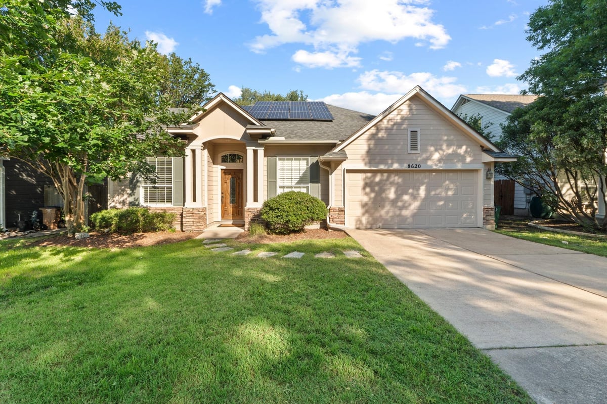 View 8620 Little Laura DR in North Shoal Creek Estates 8620 Little Laura DR - front exterior - Luxury home in North Shoal Creek Estates, Austin, TX