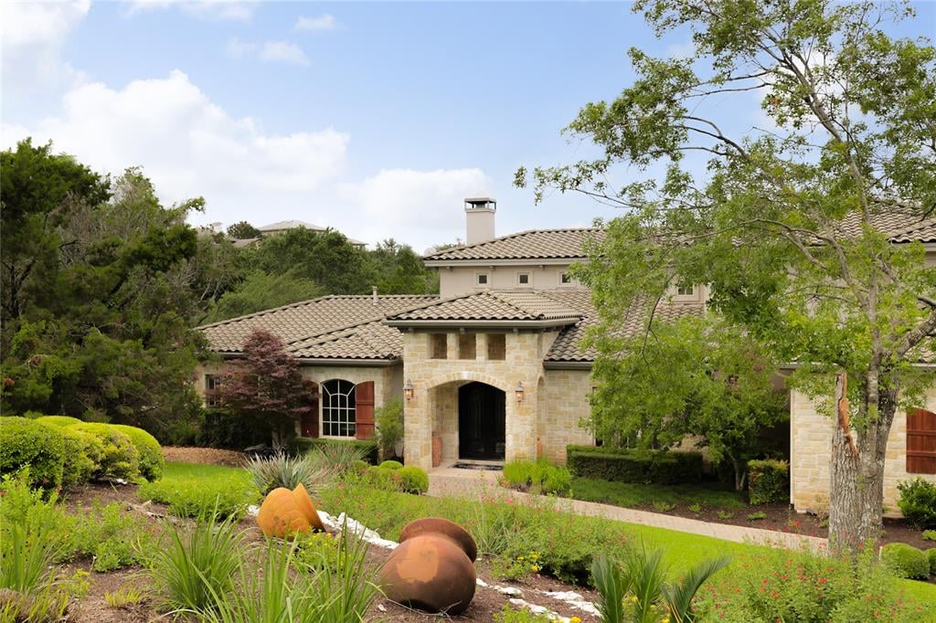 View 8704 Capehart CV in SEVEN OAKS SEC 2 PHS 2 8704 Capehart CV - front exterior - Luxury home in SEVEN OAKS SEC 2 PHS 2, Austin, TX